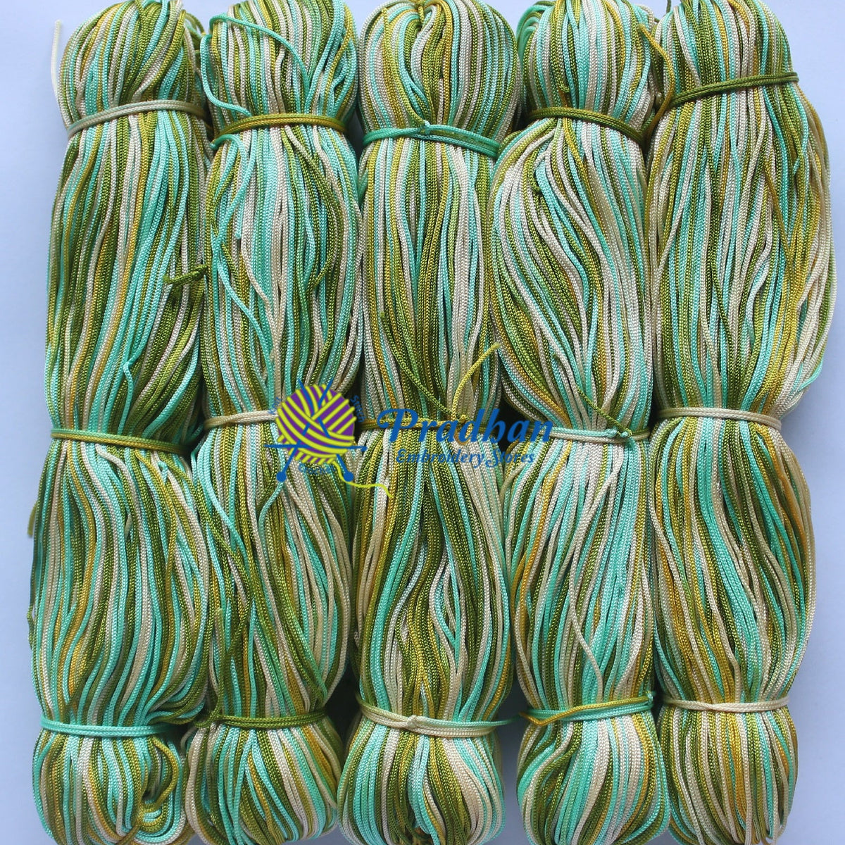 Purse Thread (Hanks) M18 Pista Mehendi Skin(0.5mm)