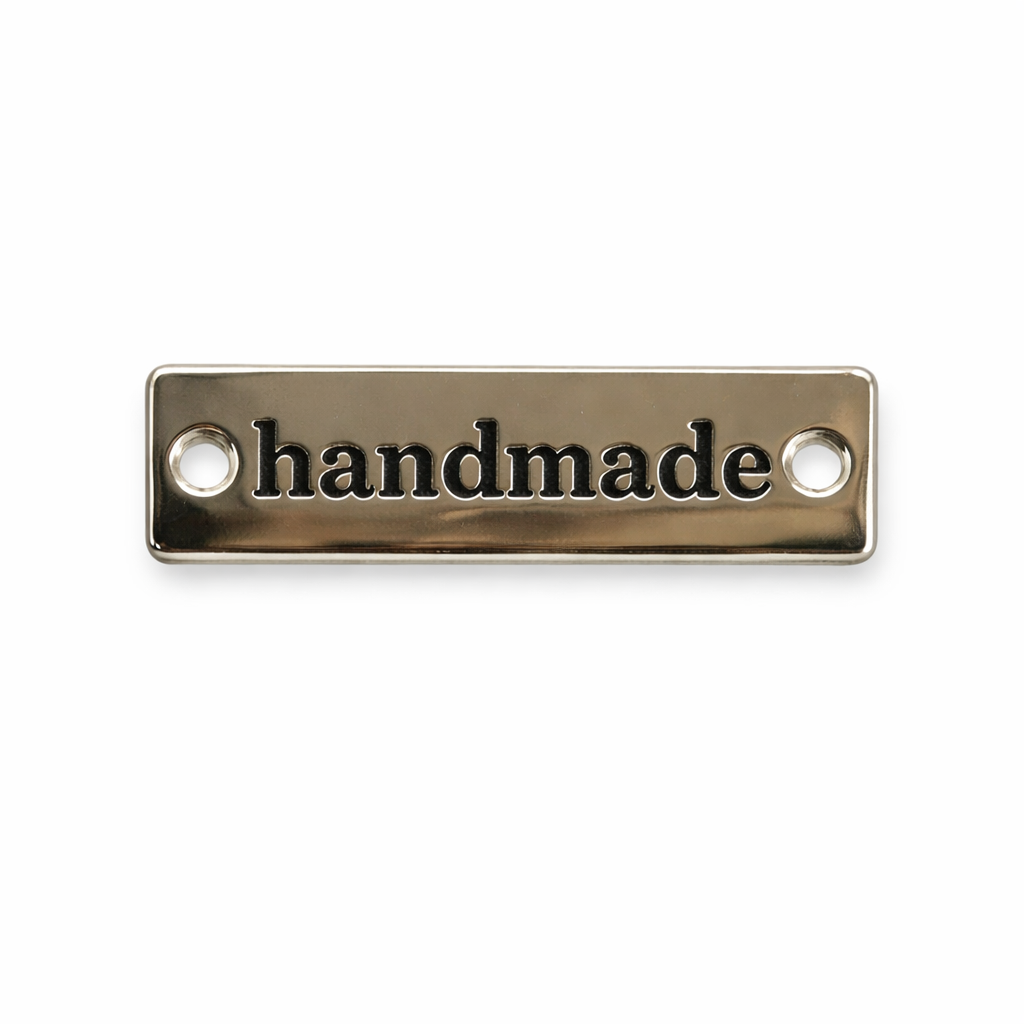 SewOn Handmade Tag - Silver