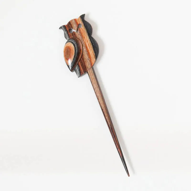 Shawl Stick - Sleepy Owl