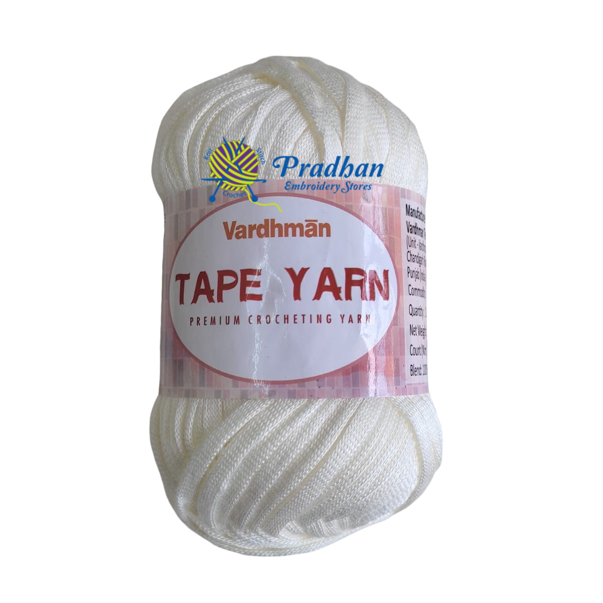 Tape Yarn TYL001 Lt. Cream