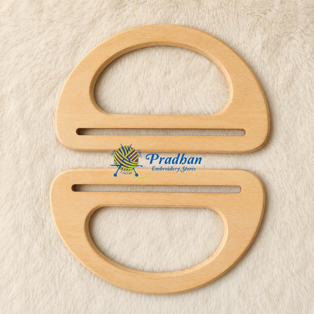 WDH009 Light Brown D Shape Single Slot