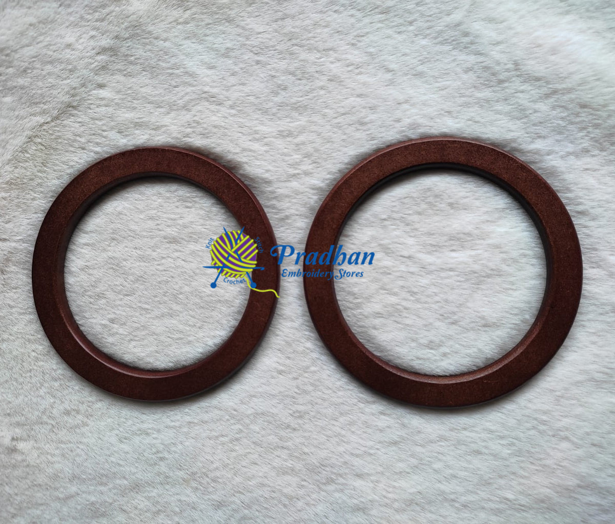 WDH028 NEW Dark Brown Round 5 Inch