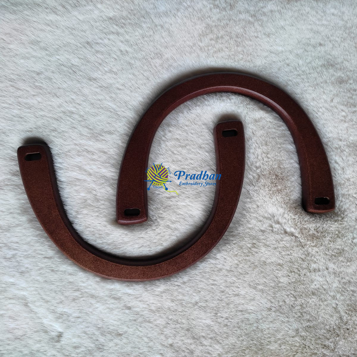 WDH024 NEW Dark Brown Sleek C Shape