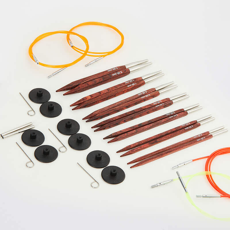 Symfonie Cubics Deluxe Interchangeable Circular Needle Set [Normal IC]