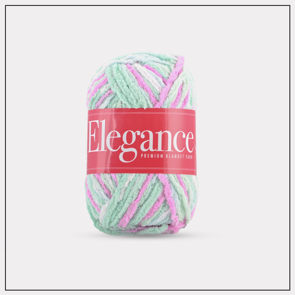 Elegance EGD012 Green/Pink/White Multi