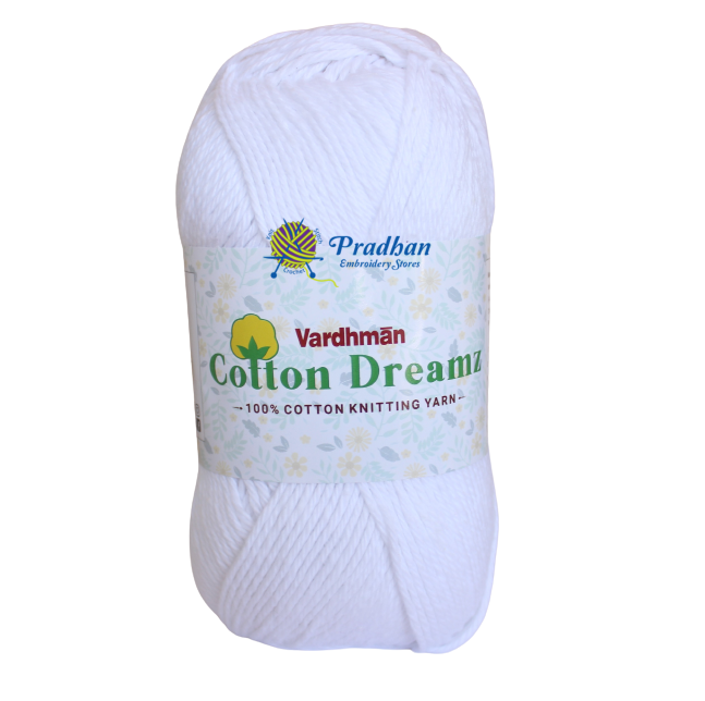 Cotton Dreamz CDM001 White