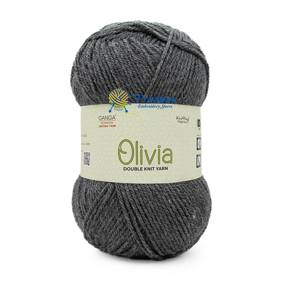 Olivia OLV010 Dk. Melange Grey