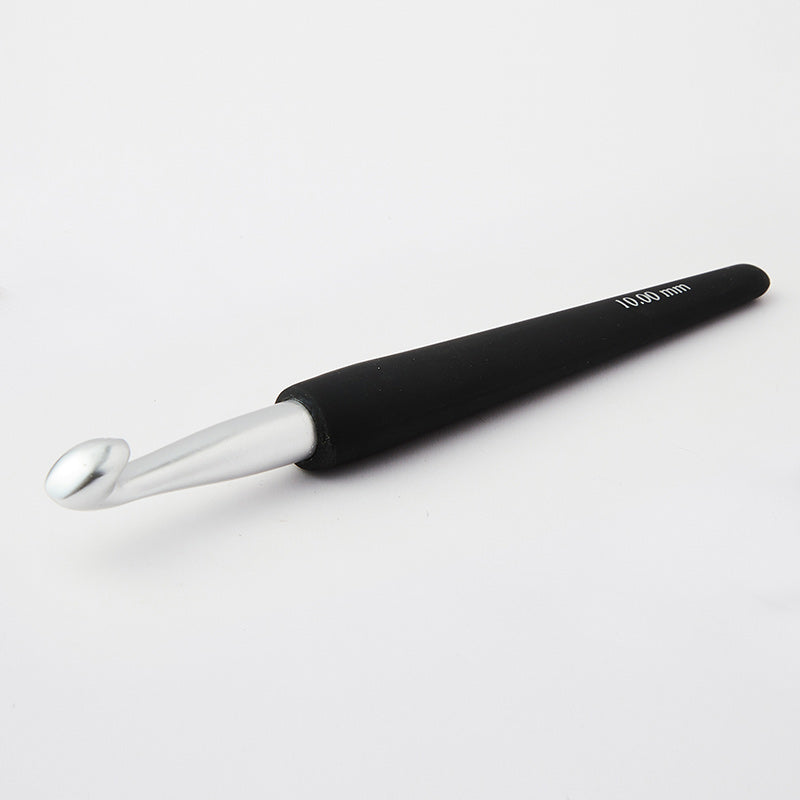 Silver Aluminium Crochet Hook