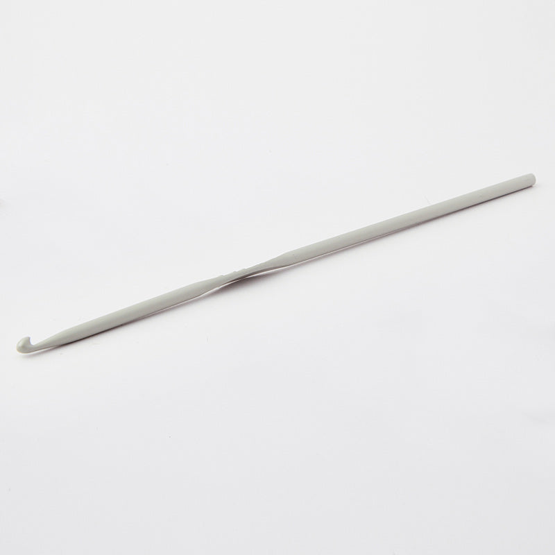 Grey Aluminium Single Ended Crochet Hook